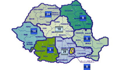 harta parcurilor industriale din Romania 2024