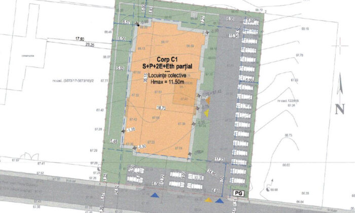 plansa urbanistica proiect de PUZ pacurari vest