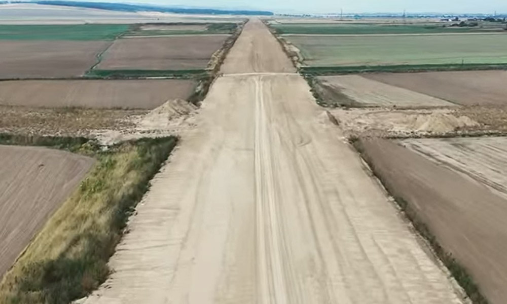 stadiu lucrari autostrada a7 pe sector mircesti pascani