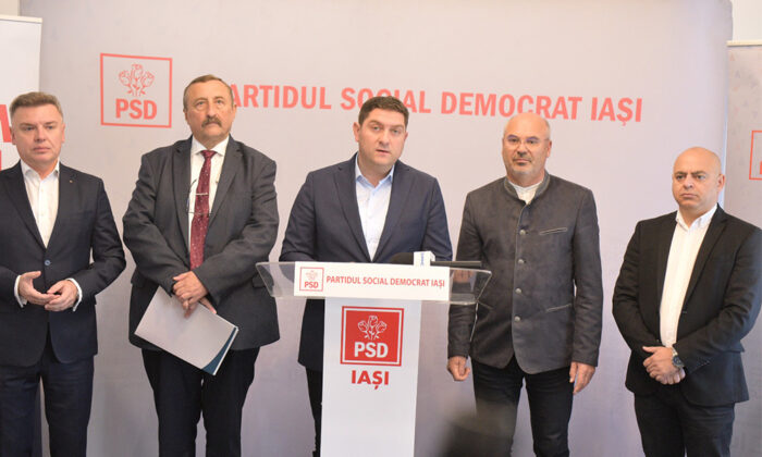 conferinta de presa psd iasi alegeri parlamentare