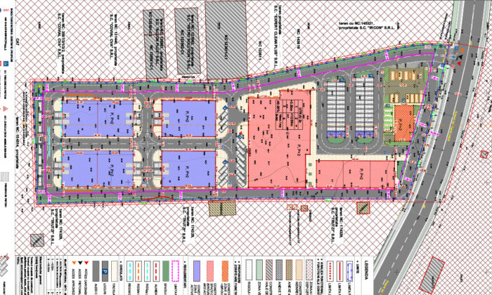 plansa urbanistica elan trans