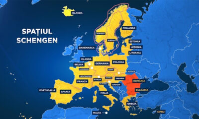 spatiul schengen harta