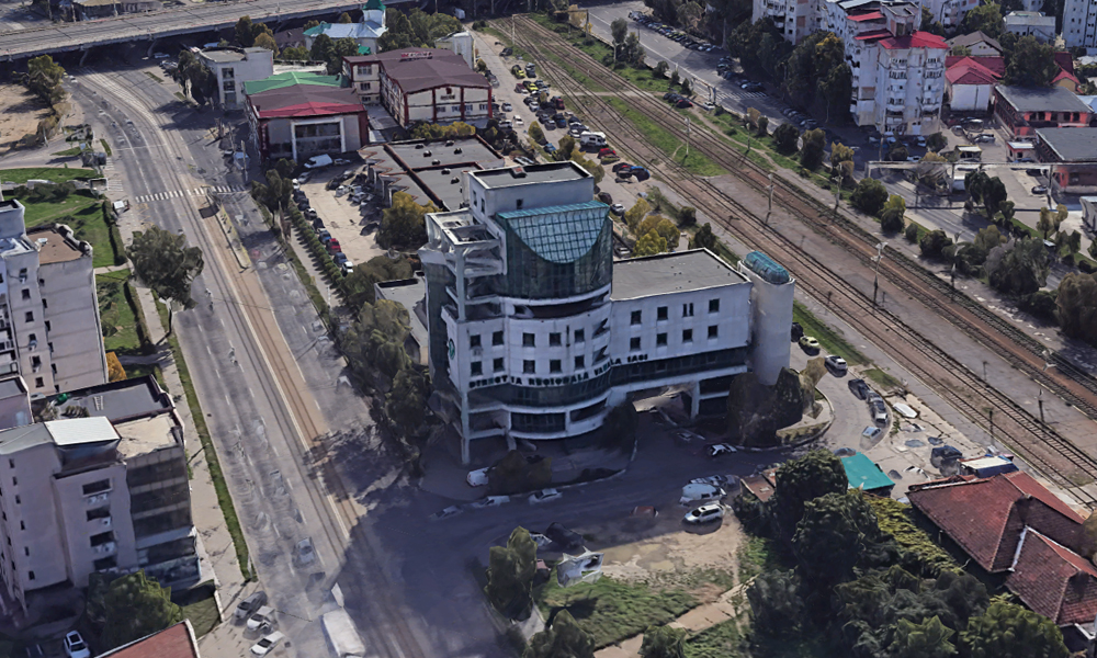 vama iasi via google earth