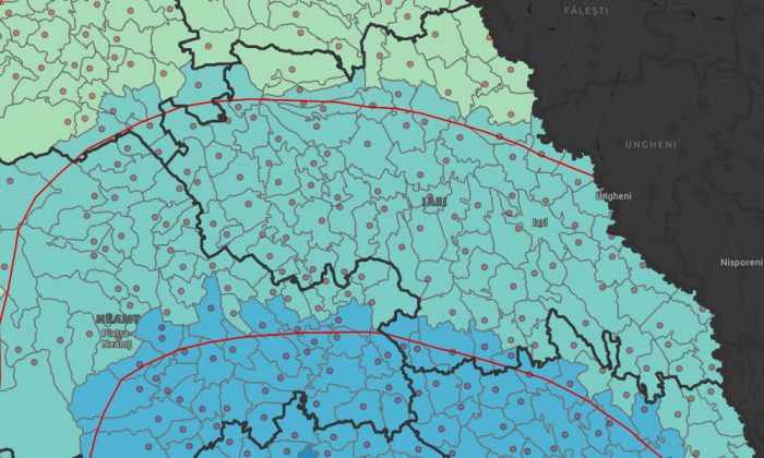 harta judet iasi risc seismic