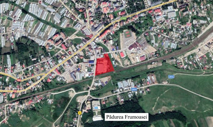 schita centru comercial