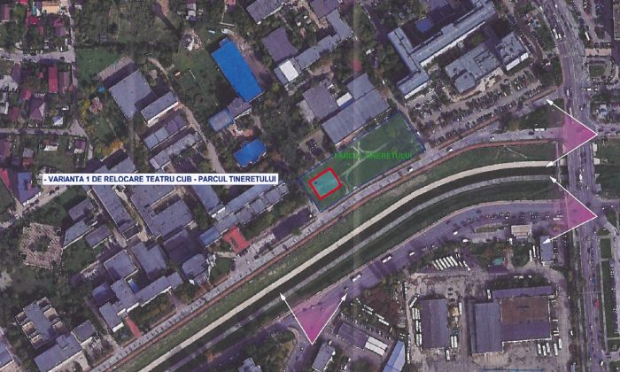 relocare teatru cub parcul tineretului