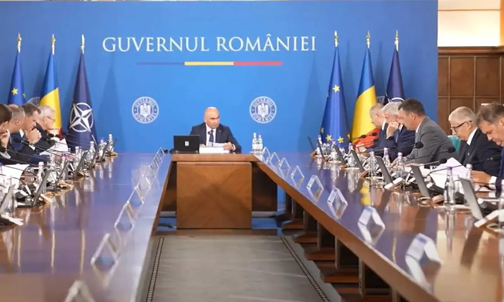 guvern ilie bolojan prima sedinta