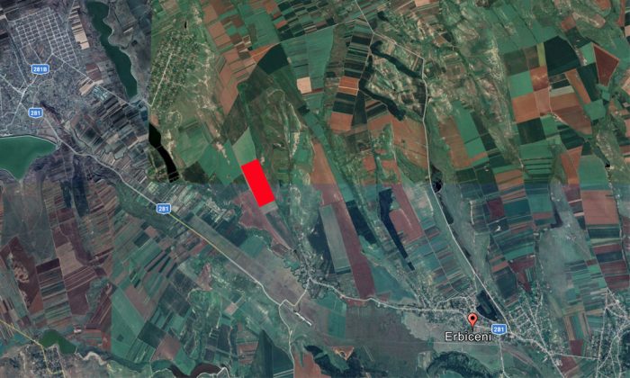 schita teren parc solar erbiceni iasi subsidiara girisim