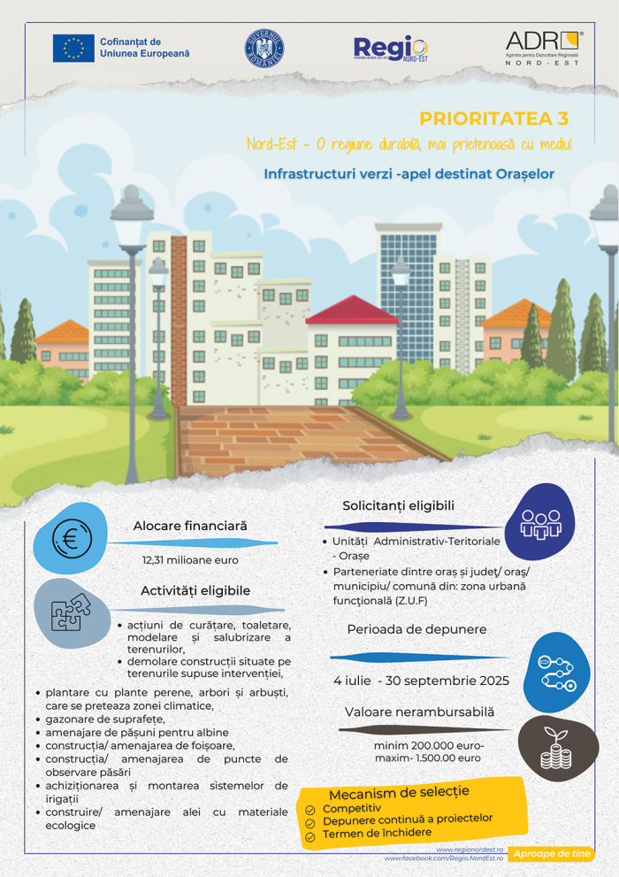 apel de proiecte adr nord est