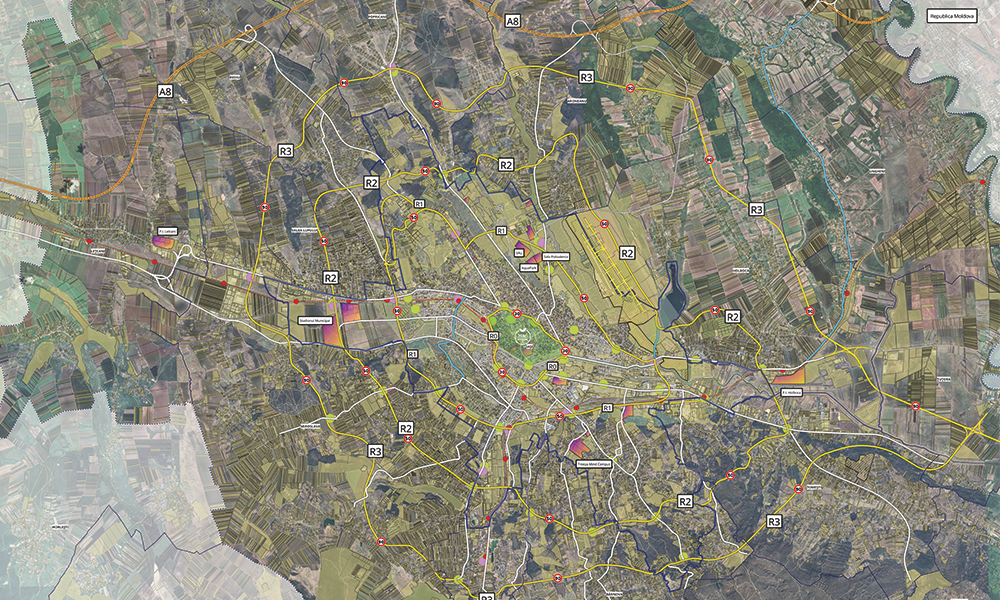 harta masterplan metropolitan infrastructura rutiera