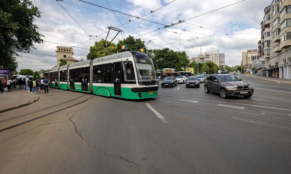 tramvai modern la iasi