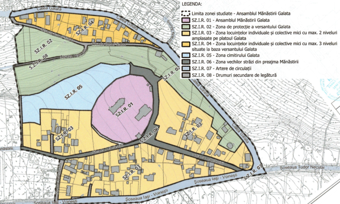 reguli construire manastirea galata