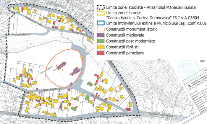 schita amplasament galata reguli de construire