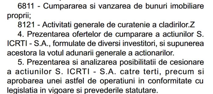 convocator AGA icrti