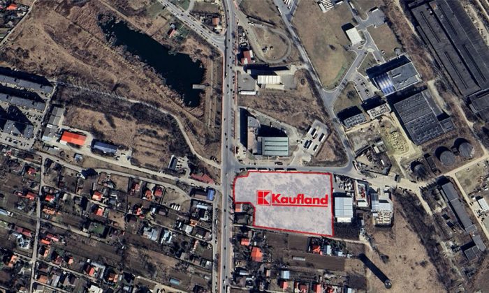 amplasament kaufland CUG