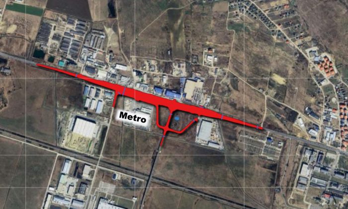 schita pasaj metro iasi europeana