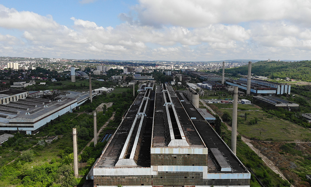 ruinele fostei platforme industriale fortus iasi