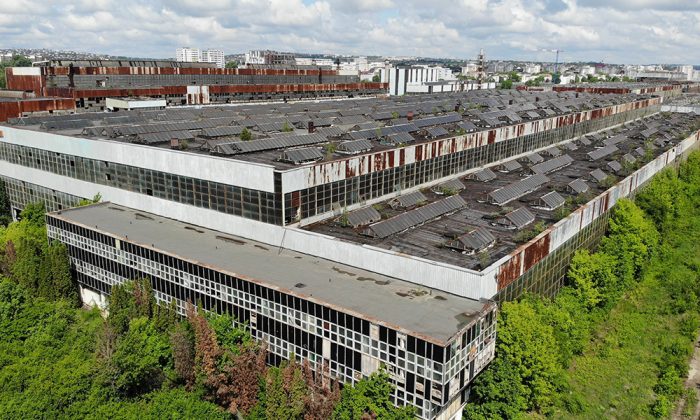 ruinele fostei platforme industriale fortus iasi