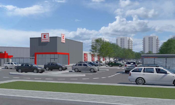 randare parc de retail kaufland bularga