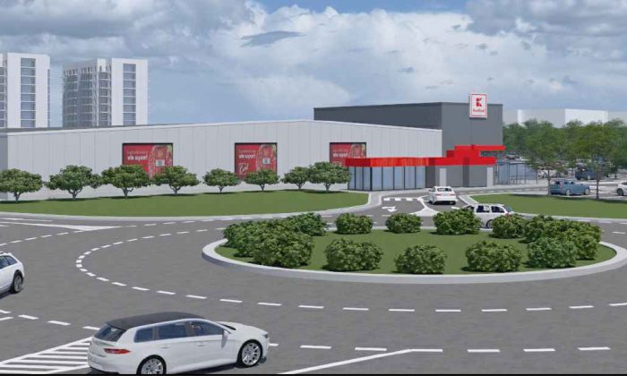 randare parc de retail kaufland bularga