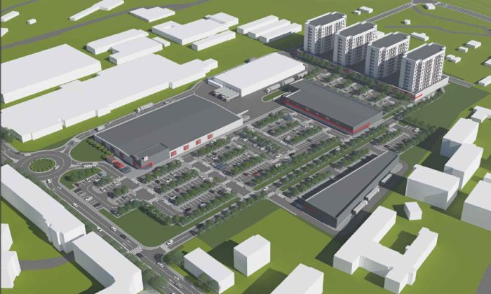 randare parc de retail kaufland bularga