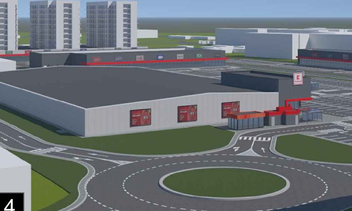 randare parc de retail kaufland bularga