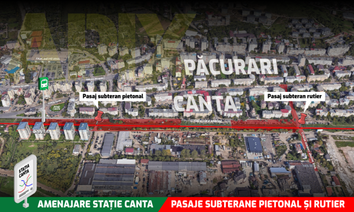 pasaj subteran canta