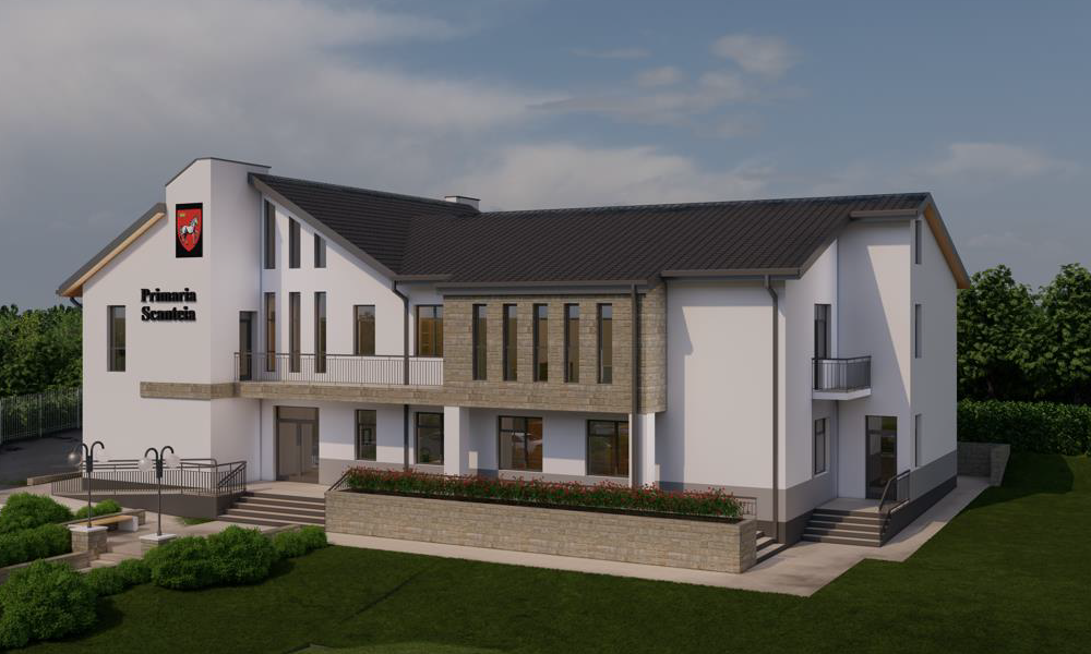 randare sediu nou primaria scanteia judetul iasi