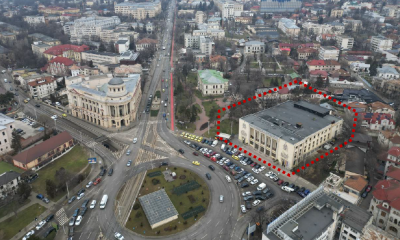 fundatie iasi - centrul orasului cu BCU si CCS