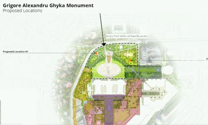 proiect de reamenajare esplanada palatul culturii