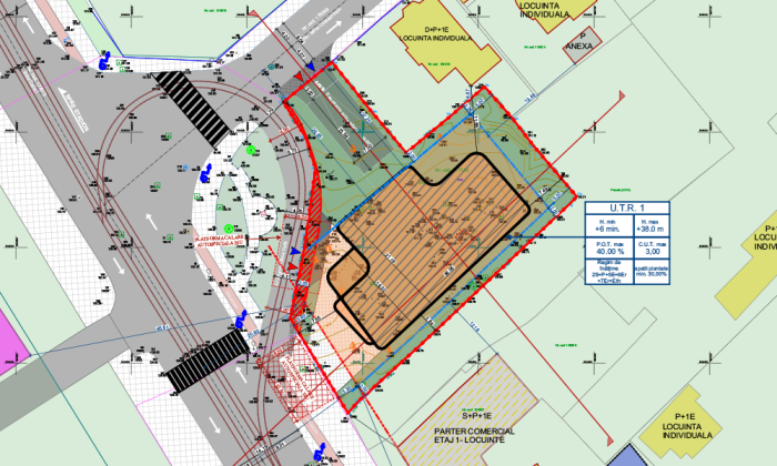 schita cladire fiterman copou