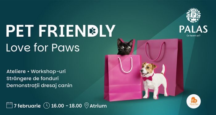 Palas și Palas Campus au devenit pet friendly