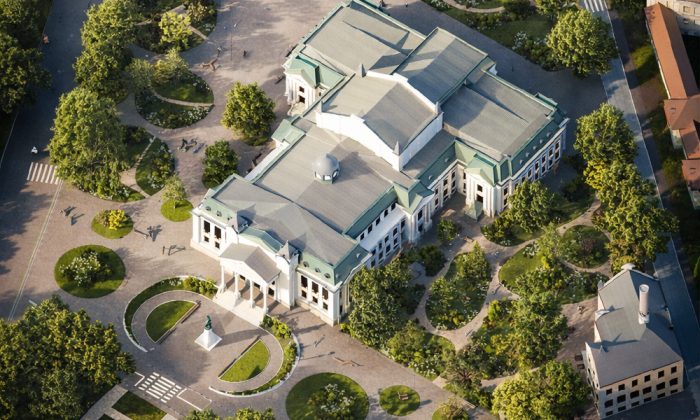 reamanajare spatii publice zona teatru national si filarmonica iasi