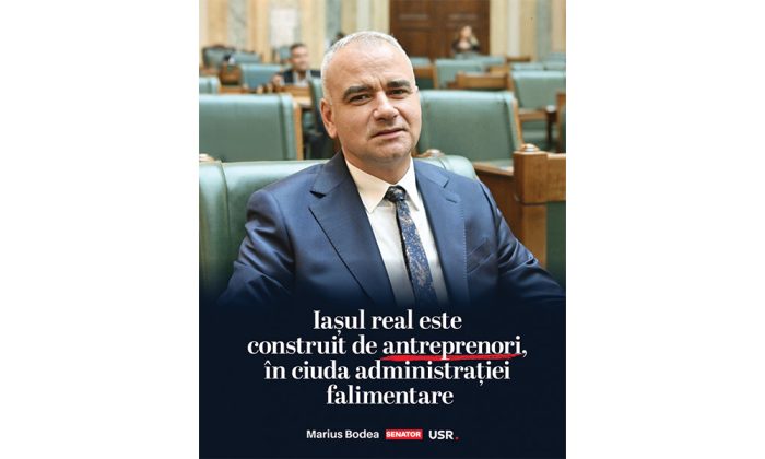 marius bodea senator iasi