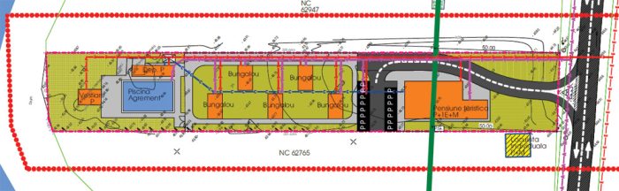 schita urbanistica teren complex turistic victoria