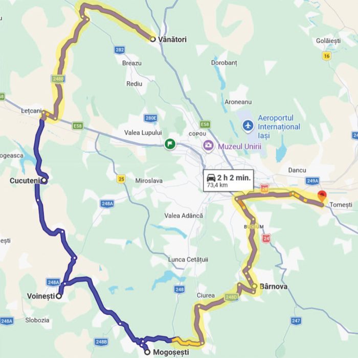 centura usoara iasi varianta cj iasi