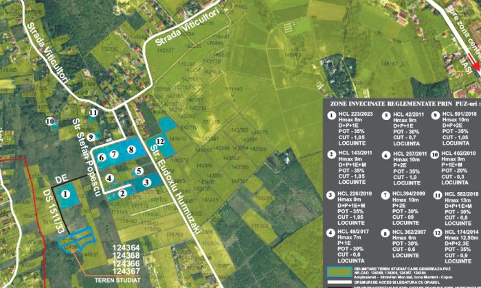 schita ansamblu vile