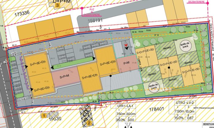 schita blocuri vecinatate green park iasi