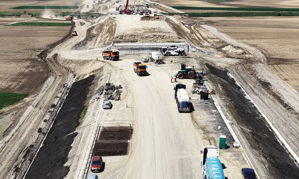 lucrari lot 3 A7 intre focsani si bacau