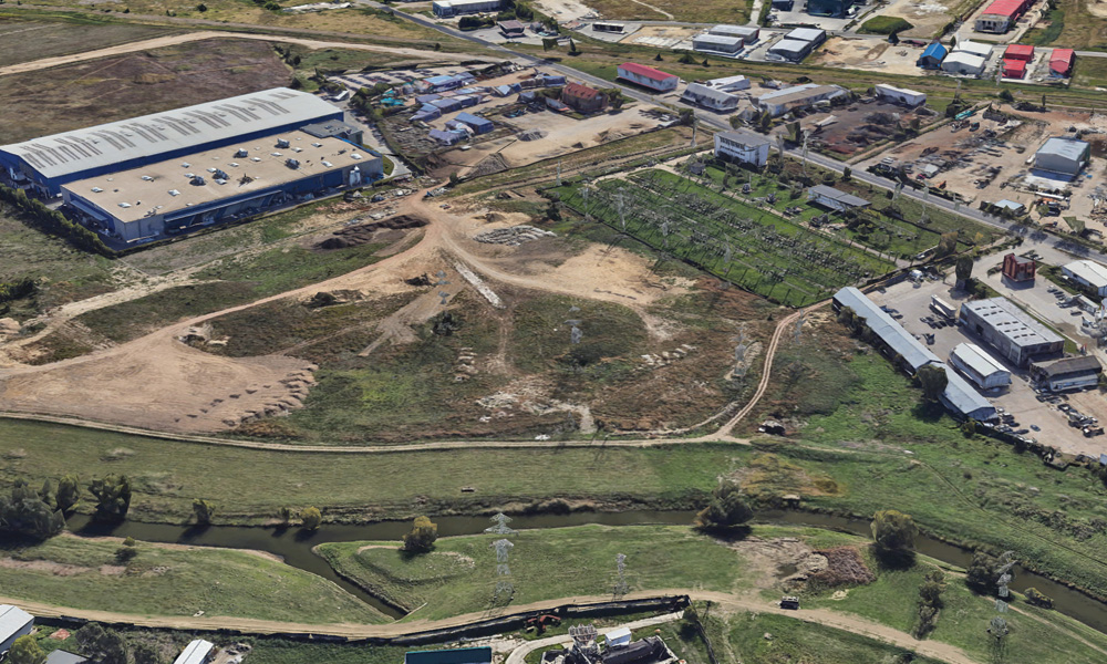 teren euronet perspectiva aeriana