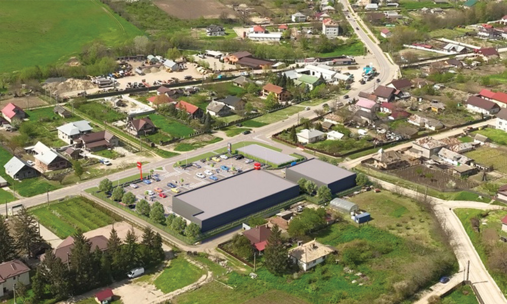 parc de retail in comuna raducaneni, judetul Iasi, sursa foto - profit.ro