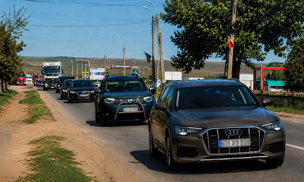 trafic podu iloaiei