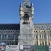 statuie stefan cel mare din iasi in lucru
