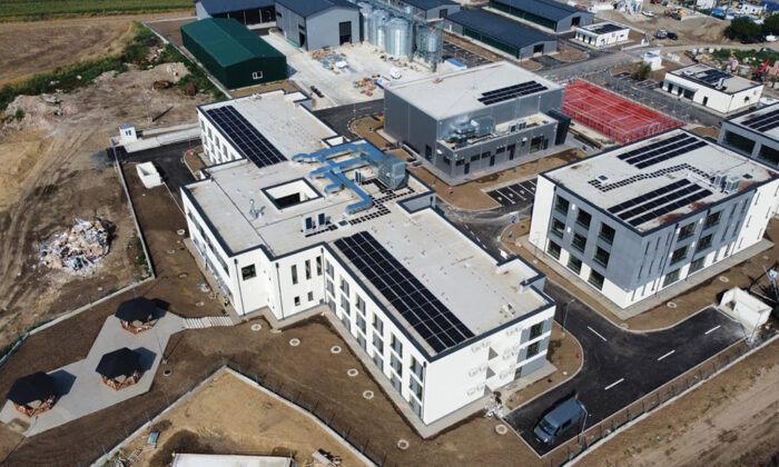 lucrari aproape gata la campusul agritech ezareni de langa Iasi