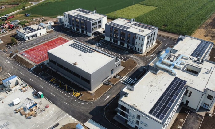 lucrari aproape gata la campusul agritech ezareni de langa Iasi
