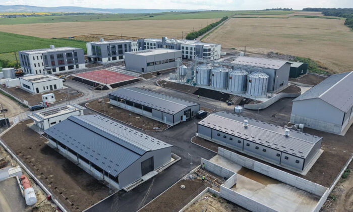lucrari aproape gata la campusul agritech ezareni de langa Iasi