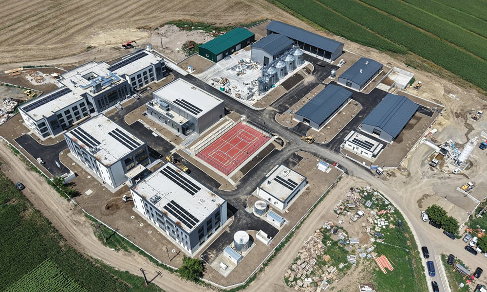 lucrari aproape gata la campusul agritech ezareni de langa Iasi
