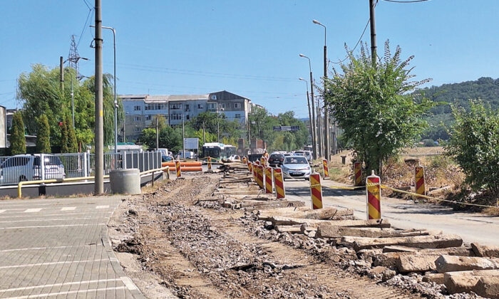 lucrari rond - depou dacia din Iasi