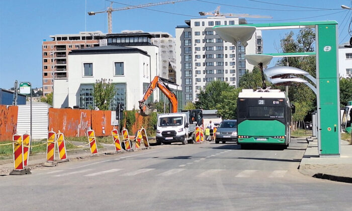 lucrari rond - depou dacia din Iasi