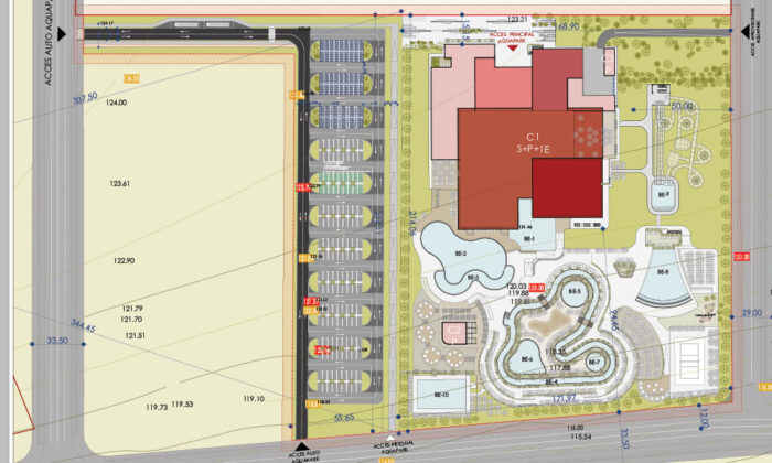 plan incinta aquapark